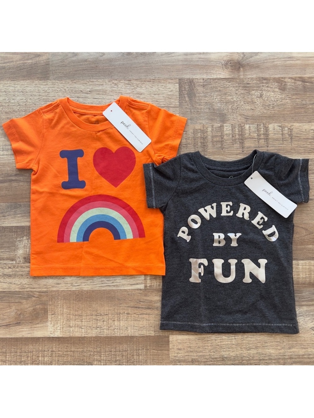 Peek baby tee bundle